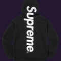 Чорне худі Supreme